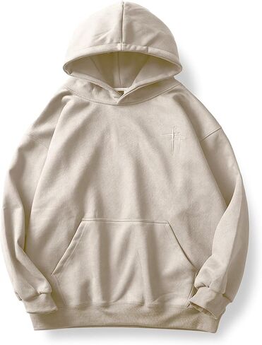 Gurunvani Mens فو من جلد الغزال هوديي Pullover الرسوم البيانية مقنعين قذر in Saudi Arabia