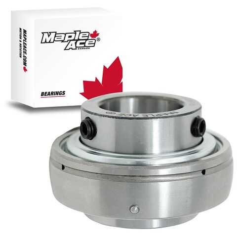 MAPLE ACE UC209-27 Insert Bearing 1-11/16" Bore, Spherical OD, R3 Triple Lip Seal with Set Screws and Lubrication Hole in Saudi Arabia