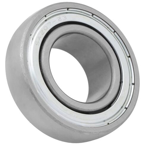 [2-Pack] SA207-23 - Insert Bearing - 1-7/16 in Bore - 2.835 in Outer Diameter - 1.531 in Width - 0.669 in Outer Ring Width - Eccentric Mounting Collar, Non-Relubricable in Saudi Arabia