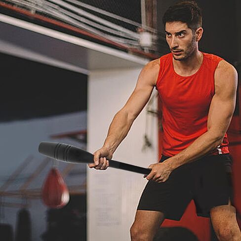 الأندية الهندية، ماسيبل مقاوم للماء بوزن 2 رطل، شريط تمرين مرجح 16.1 × 1.6 بوصة، قضبان مرجحة قابلة لإعادة الاستخدام للتمرين in Kuwait