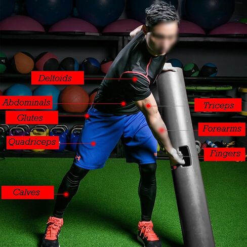 Portable Training Rubber Weight Bar,with Prevent Skidding Handles,for Strength Training Home Gym in Saudi Arabia