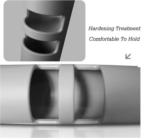 Portable Training Rubber Weight Bar,with Prevent Skidding Handles,for Strength Training Home Gym in Saudi Arabia