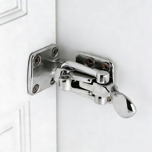 YaeMarine 2-Pack Boat Marine Stainless Steel Anti-Rattle Lockable Hatch Latch 90 Degree Hold Down Clamp Latchs for Boat RV Caravan Attic Hatch Doorway in Saudi Arabia