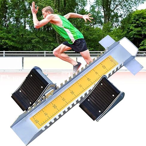Sprinting Blocks, Adjustable Sprint Starter, Track Field Starting Blocks, Suitable for Daily Training in Saudi Arabia