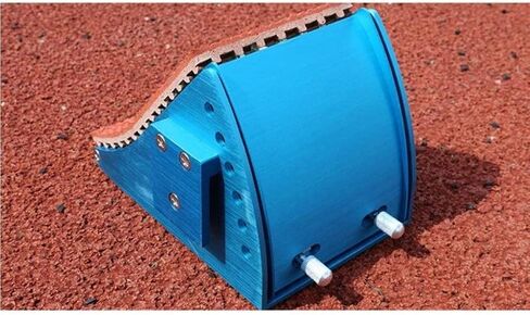 Starting Block, Professional Racing Track Pedal, Suitable for Plastic Track, Adjustable Aluminum Alloy Track and Field Sports Equipment, Competition Sprint Training Runup Device in Saudi Arabia