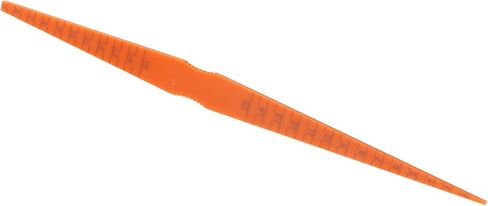 Gap Mesure Tools, Snake Door Gap Measuring Gauge, Simple Tapered Feeler Tools, Plastic Car Panel Gap Alignment Tool for Body Positioning Measurement, 10 x 0.7 x 0.1in in Saudi Arabia