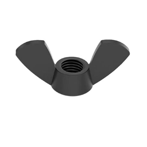 2/10 قطعة DIN315 M3 M4 M5 M6 M8 M10 M12 GB62 أسود أبيض نايلون 304 316 الفولاذ المقاوم للصدأ سبيكة الإبهام سبيكة فراشة الأذن الجناح الجوز (نايلون أبيض، 10 قطع M6) in Kuwait