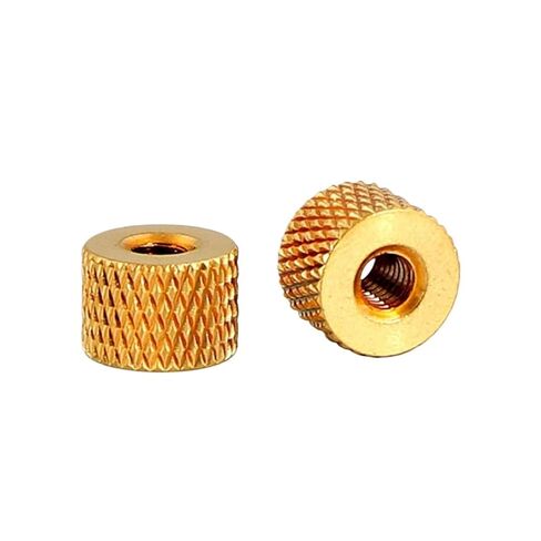 5Pcs/lot M2 M2.5 M3M4 Solid Brass Copper Adjusting Knurled Thumb Nut Pinapple Pattern Thumbnut(5pcs M4) in Kuwait