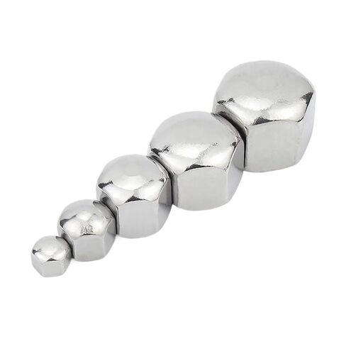 1/10pcs 304 A2-70 Stainless Steel Hex Hexagon Short Low Thin Cap Acorn Nut M3 M4 M5 M6 M8 M10 M12 M14 M16 Cover Blind Nut DIN917(10pcs M5) in Kuwait