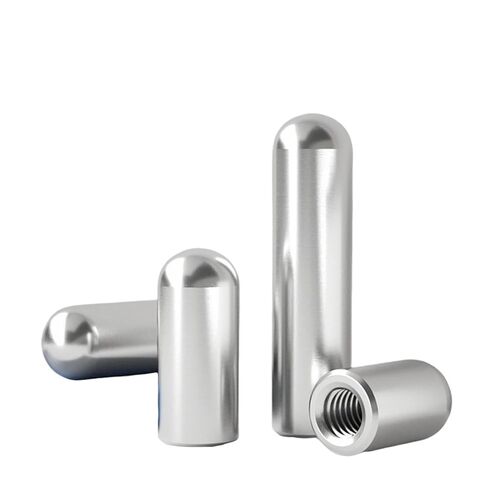 Dowel Inner Thread Screw Nut Single Round Head 304 Stainless Steel Cylindrical Pin Hardware Positioning Pin M2 M3 M4 M5 M6(OD4 M3 (2PCS),35mm) in Kuwait