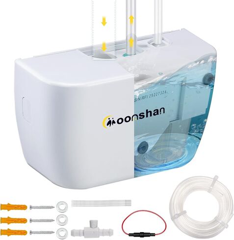 Mini Split Condensate Pump for HVAC 100-240V Automatic Condensation Drain Removal Silent Condensate Pump with 10 FT Tube Wall Mounted for Air Conditioner, Furnace, Dehumidifier, Ice Maker in Kuwait