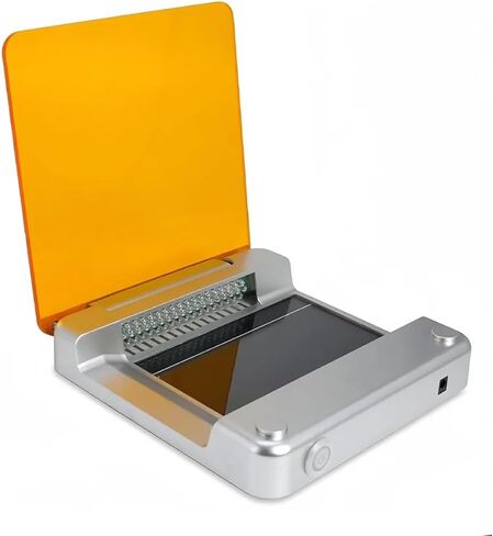 Blue Light Transilluminator,Blue Light Gel Cutter,Maximum Emission Wavelength 470nm,Built-in LED Blu-ray >100000h,Use 5mm Amber Filter for Gel Electrophoresis in Kuwait