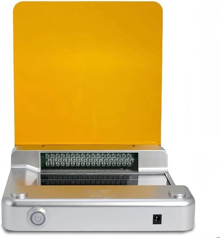 Blue Light Transilluminator,Blue Light Gel Cutter,Maximum Emission Wavelength 470nm,Built-in LED Blu-ray >100000h,Use 5mm Amber Filter for Gel Electrophoresis in Kuwait