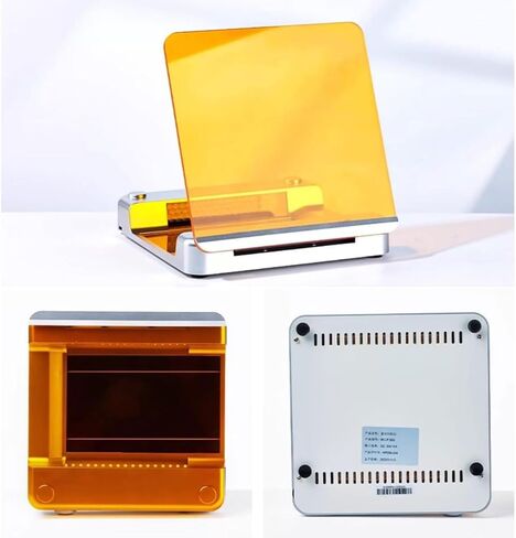 Blue Light Gel Cutter,Blue LED Light Transilluminator,Maximum Wavelength 470nm,w/Amber Filter,Light Intensity Adjustable,for Gel Electrophoresis in Saudi Arabia