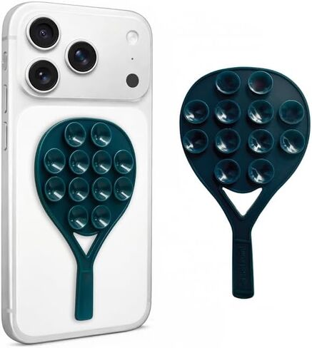 Midnight Blue Edition - علبة هاتف شفط السيليكون لتسجيل لعبة Padel بدون اليدين - iPhone & Android متوافقة in Saudi Arabia