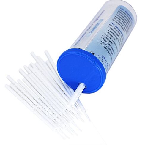 100 Pieces Dental Disposable Product Dental Micro Applicator Brush Bendable Superfine White in Kuwait