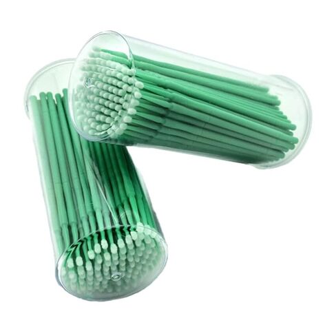 SDI S8100116 Points Disposable Brush Applicators Fine Dark Green 400/Pk in Saudi Arabia