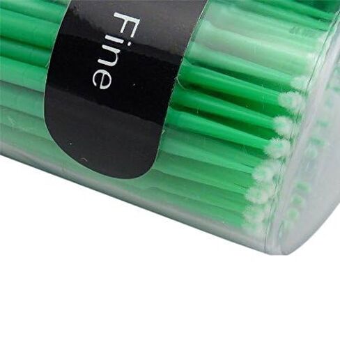 SDI S8100116 Points Disposable Brush Applicators Fine Dark Green 400/Pk in Saudi Arabia