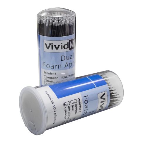 أدوات وضع الفرشاة الدقيقة الحيوية - اقتصادية ويمكن التخلص منها، رائعة للاستخدام في الأعمال اليدوية أو التجميل أو المكياج أو طب الأسنان، رغوة دقيقة، عادية، عبوة من 400 قطعة (أسود) in Kuwait