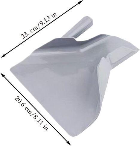 Fryer Shovel - 12 Inch Sturdy Stainless Steel Scoop for Efficient Cooking, Comfortable Handle with Easy Cleaning, Kitchen Utensil for Home, Snack Portioning, Fast Serving, Ice Scooping in Saudi Arabia