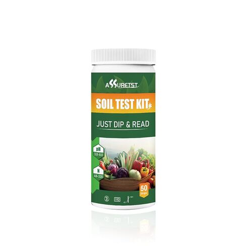 2-in-1 Soil Test Kit for pH & Nitrogen（50cnt） – Garden, Lawn, Flowers，Vegetable & Plant Soil Testing in Kuwait