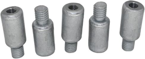 5 Pcs Zinc Saltwater Anode for Penta AD AQ AQAD BB D4 D5 D6 D7 D8 D9 D11 D12 DP HS KAD KAMD M MD MS SP TMD TAMD 804107 in Saudi Arabia