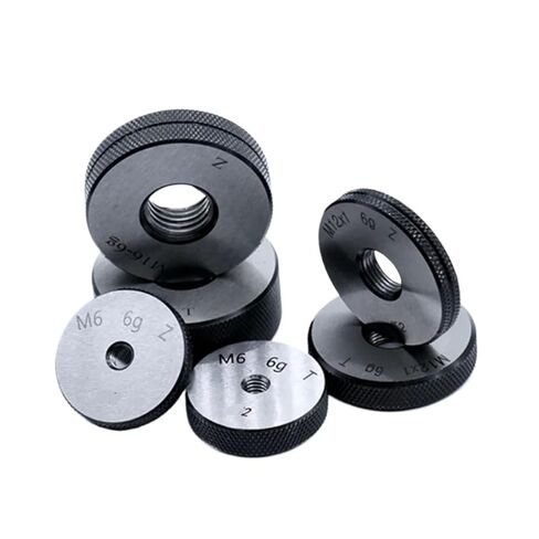 Thread Ring Gauge Smooth Plug Gauge (1*Plug Gauge 1*Ring Gauge M1-M33)(M39x3 6g T Z) in Kuwait