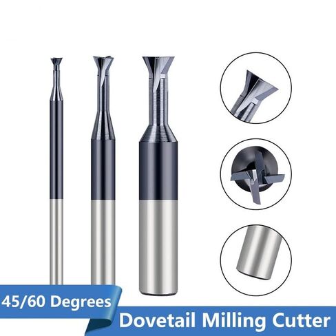 1 قطعة 45/60 درجة HSS مستقيم عرقوب تتوافق فتحة القاطع نهاية مطحنة CNC بت. 5-16 مللي متر T الشق طحن كربيد الأخدود in Saudi Arabia