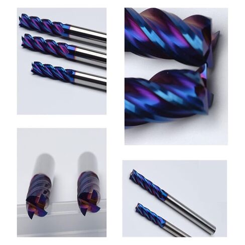 Milling Bits CNC - HRC 65° End Mill Corner Round R0.5 R1.0 Tungsten Steel Cutter 4 Flutes Tools 4mm-12mm Lathe Cutting(R0.5xd14.0xD14xL100) in Saudi Arabia