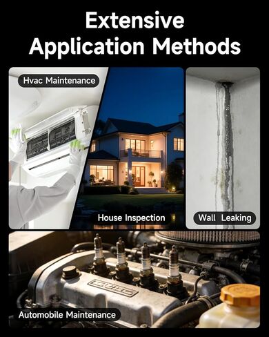 REVASRI Thermal Camera for Type-C iPhone & Android Device, 320x240 Super Resolution, 15x Digital Zoom, 25Hz Thermal Imaging Camera for Water Leak Detection,HVAC Electrical Plumbing, Home Inspection in Kuwait