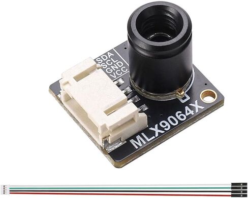 كاميرا التصوير الحراري MLX90640، مجموعة مستشعر الأشعة تحت الحمراء 32x24 لـ Raspberry Pi، HVAC، كشف الحرائق - طاقة منخفضة، دقة عالية، واجهة I2C in Kuwait
