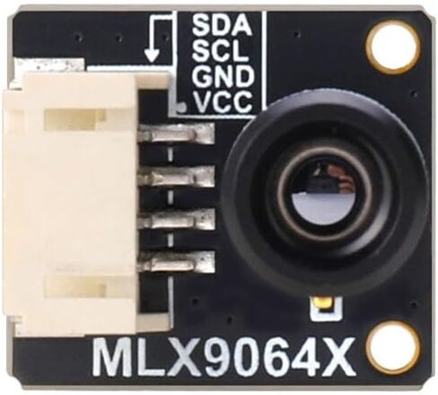 كاميرا التصوير الحراري MLX90640، مجموعة مستشعر الأشعة تحت الحمراء 32x24 لـ Raspberry Pi، HVAC، كشف الحرائق - طاقة منخفضة، دقة عالية، واجهة I2C in Kuwait