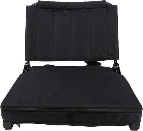 Stadium Seat, 5 Levels Adjustment, Bleacher Chair with Back Support, Durable Oxford Fabric, Comfortable Seating for Outdoor Events, Sports, and Concerts in Saudi Arabia