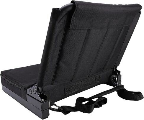 Stadium Seat, 5 Levels Adjustment, Bleacher Chair with Back Support, Durable Oxford Fabric, Comfortable Seating for Outdoor Events, Sports, and Concerts in Saudi Arabia