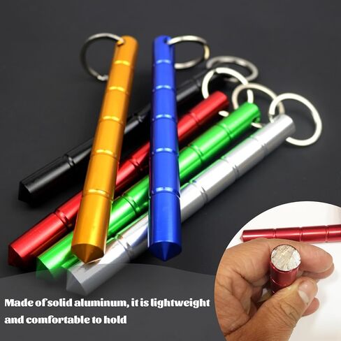 7Pcs Safety keychain Set Protection Keychain, Aluminum Keychain Keychain Set, Self Defense Weapon for Women Girls in Kuwait
