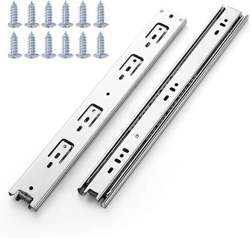 5 أزواج من شرائح الأدراج ذات التمديد الكامل مقاس 14 بوصة، ومحمل كروي منزلق in Kuwait