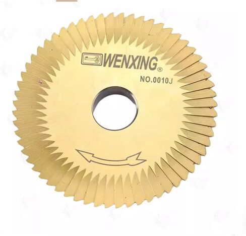 القاطع الأصلي 0010J(60X7.3X12.7x80أسنان) في H.S.S لآلات قطع المفاتيح WenXing 233A، 233B، 100B، 232،217، 100A، 100A1، 100A2، 100A3، 100B (قطعة واحدة) in Kuwait