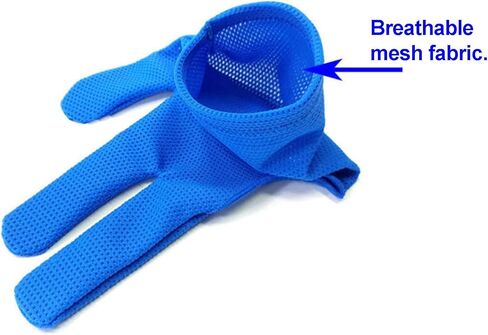 مجموعة قفازات البلياردو - قفاز حمام السباحة بثلاثة أصابع لليد اليسرى، شبكة مسامية، مريحة ومرنة - مجموعة من 4 ألوان in Kuwait