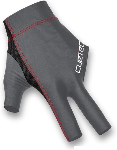 Cuetec AXIS Pool/Billiards Gray Glove; Left Bridge Hand, Large in Kuwait
