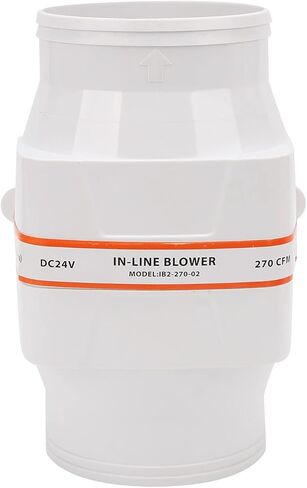 Semme 4in 270CFM Bilge Blower مروحة كهربائية للاستخدام البحري DC 24V مع سهولة التركيب in Kuwait