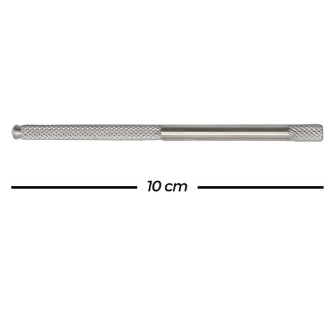 Stellmacher Ophthalmic Chuck Handle, Round Serrated Stainless Steel Instrument, Secure Grip Design, 10 cm Length Tool, for Educational Use (Chuck Handle) in Kuwait