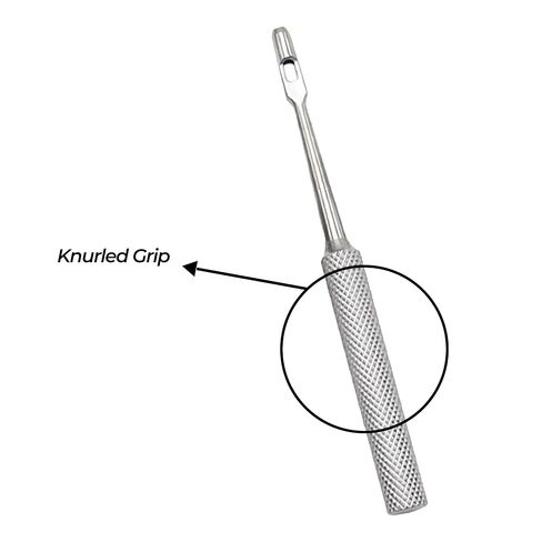 Stellmacher Trephine Blade 3.0 mm, Stainless Steel Ophthalmic Instrument, 10 cm Length, Precision Tool for Professional Training and Educational Use (Trephine Blade) in Kuwait