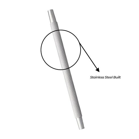 Stellmacher Infusion Handle, Male–Male Connector, Precision Ophthalmic Training Instrument, 10 cm Stainless Steel Tool, for Training & Educational Use (M-M Connecter) in Kuwait