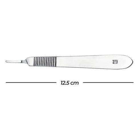 Stellmacher Ophthalmic Scalpel Handle, Premium Stainless Steel Instrument, 12.5 cm Length, Precision Tool for Professional Training and Educational Use (Scalpel Handle) in Kuwait
