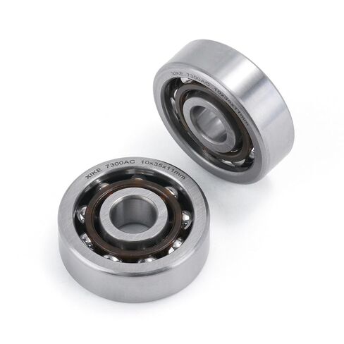 XIKE 2 Pcs 7303AC Angular Contact Ball Bearing 17x47x14mm, Fits DIY/Motor/Generator/Compressor/Gearbox/Industry/Agriculture/Engineering/Garden Machinery/ICE Vehicle Transmissions and Engines. in Saudi Arabia