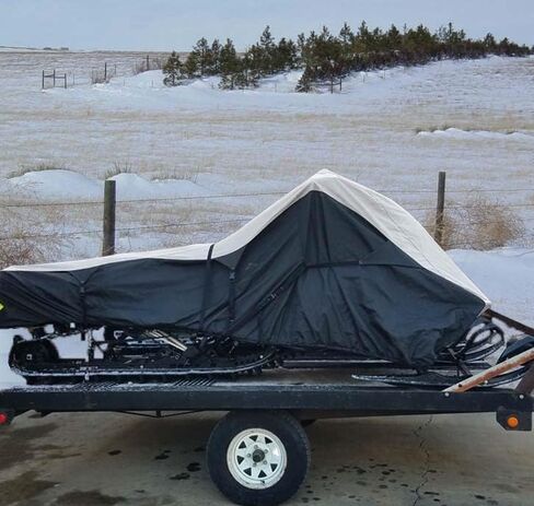 SBU 600 Denier Snowmobile trailerable Cover Compatible for The 1998-1999 Polaris Model INDY LITE GT snowmachine sled. in Kuwait