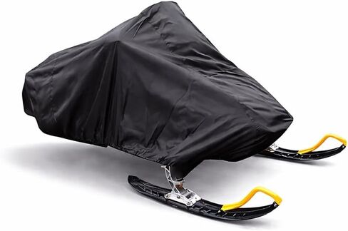 غطاء متين لعربة الثلج من أجل Yamaha SnoScoot 200 2018–2025، غطاء مزلق خارجي مقاوم للماء والرياح، حماية من جميع الأحوال الجوية مع حاشية مرنة ورباط قابل للتعديل in Saudi Arabia
