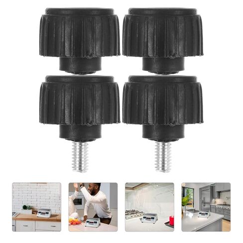 Replacement Scale Feet 4-Pack Universal Electronic Platform Scale Accessories with Shock Absorber Design 1.37 Inch Stable Durable Feet for Industrial and Scientific Scales in Saudi Arabia