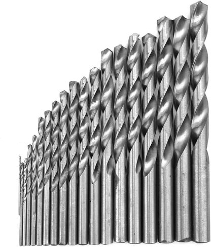 19PCS Straight Shank HSS Drill Bits Set Straight Shank for Stainless Steel Cast Iron in Saudi Arabia