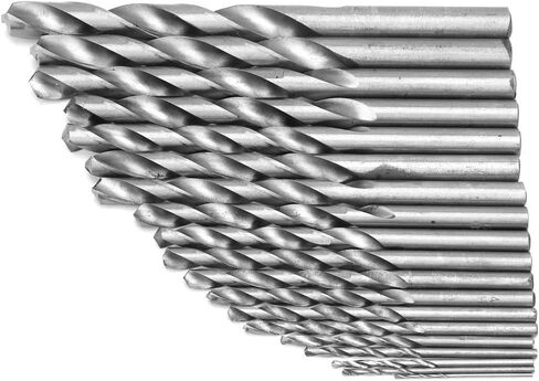 19PCS Straight Shank HSS Drill Bits Set Straight Shank for Stainless Steel Cast Iron in Saudi Arabia